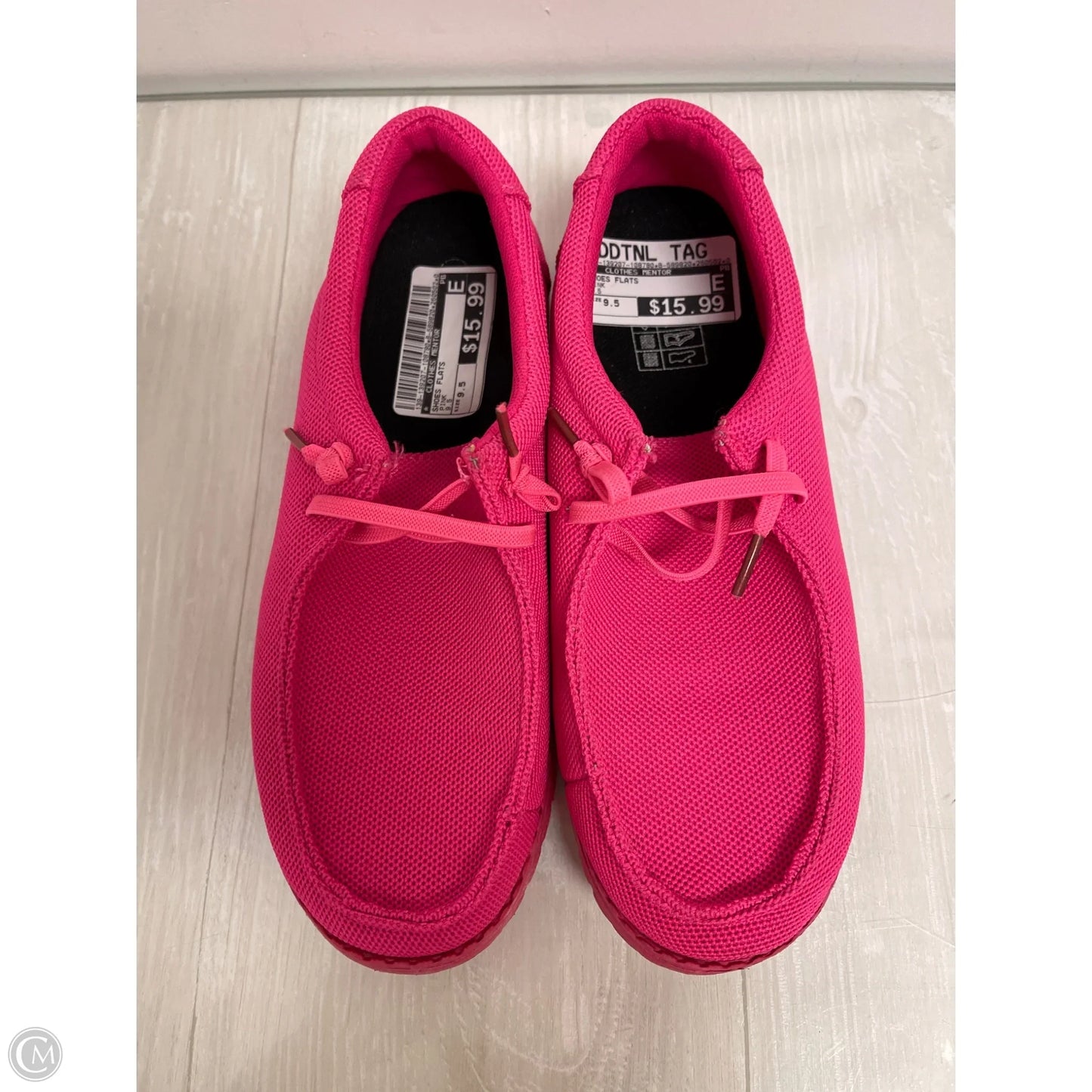 Shoes Flats By Clothes Mentor In Pink, Size: 9.5