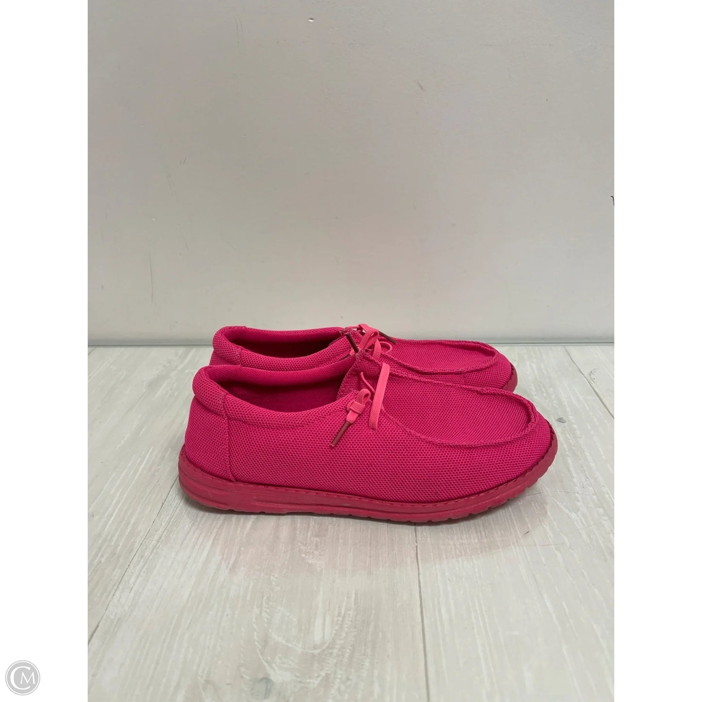 Shoes Flats By Clothes Mentor In Pink, Size: 9.5