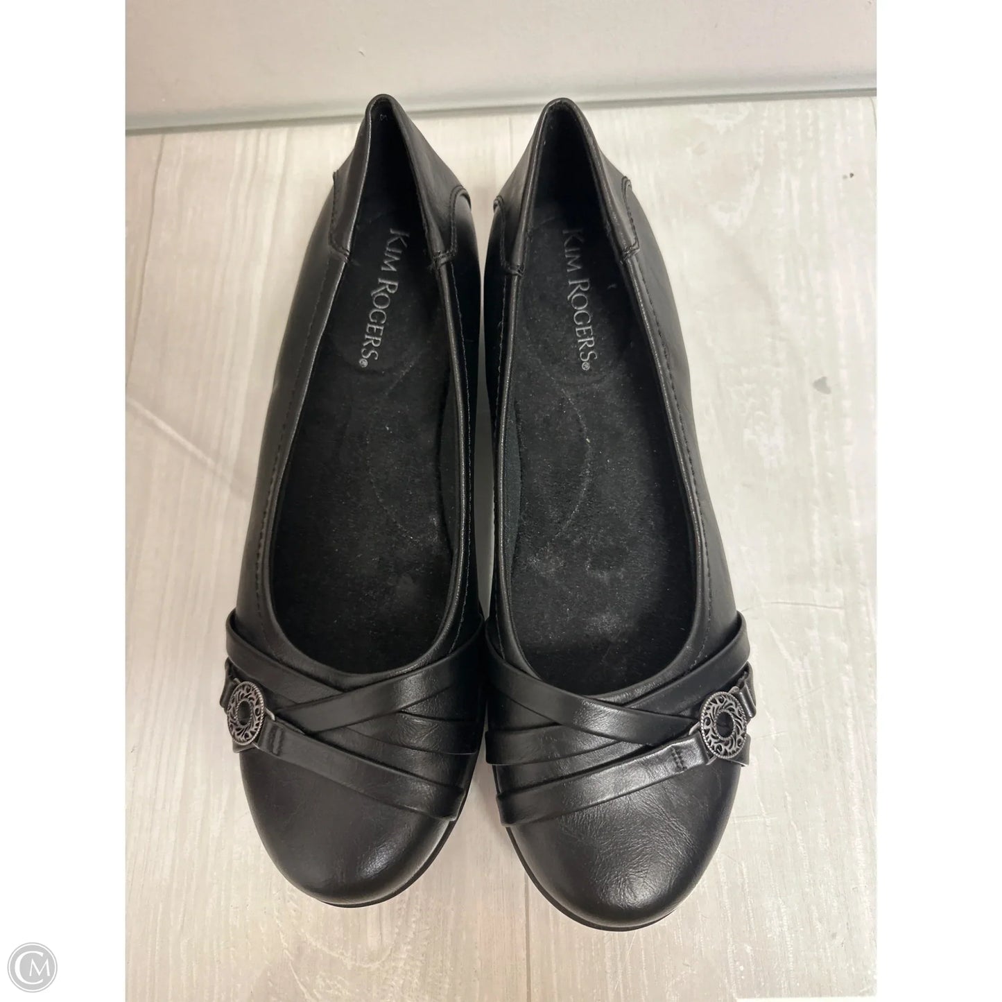 Shoes Flats By Kim Rogers In Black, Size: 8.5
