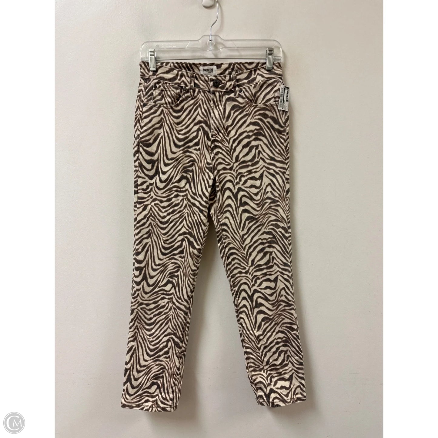 Jeans Skinny By Kensie In Animal Print, Size: 0