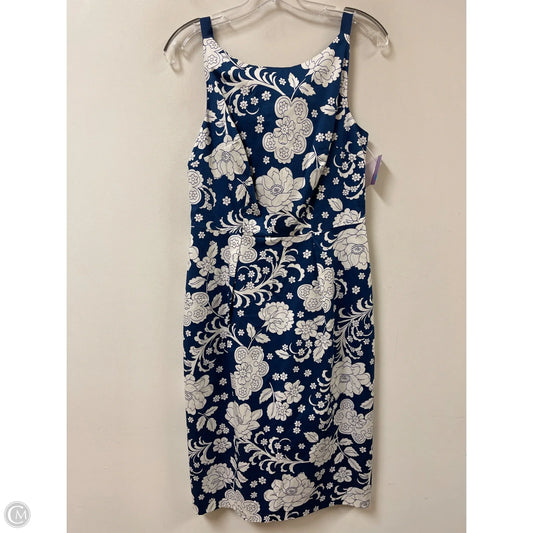 Dress Casual Midi By Boden In Blue Denim, Size: S