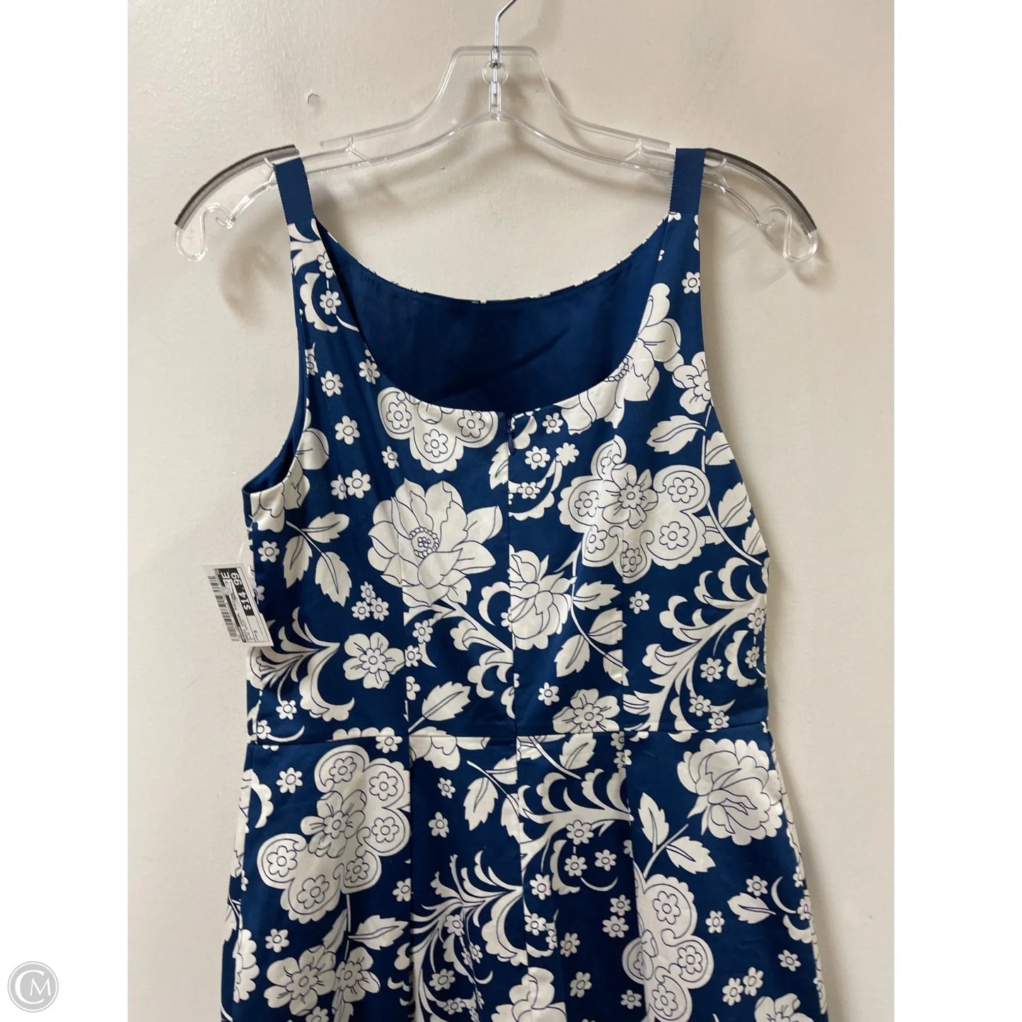 Dress Casual Midi By Boden In Blue Denim, Size: S