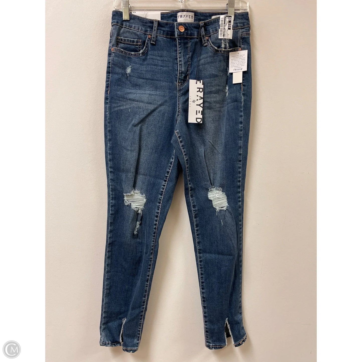 Jeans Skinny By Clothes Mentor In Blue Denim, Size: 8