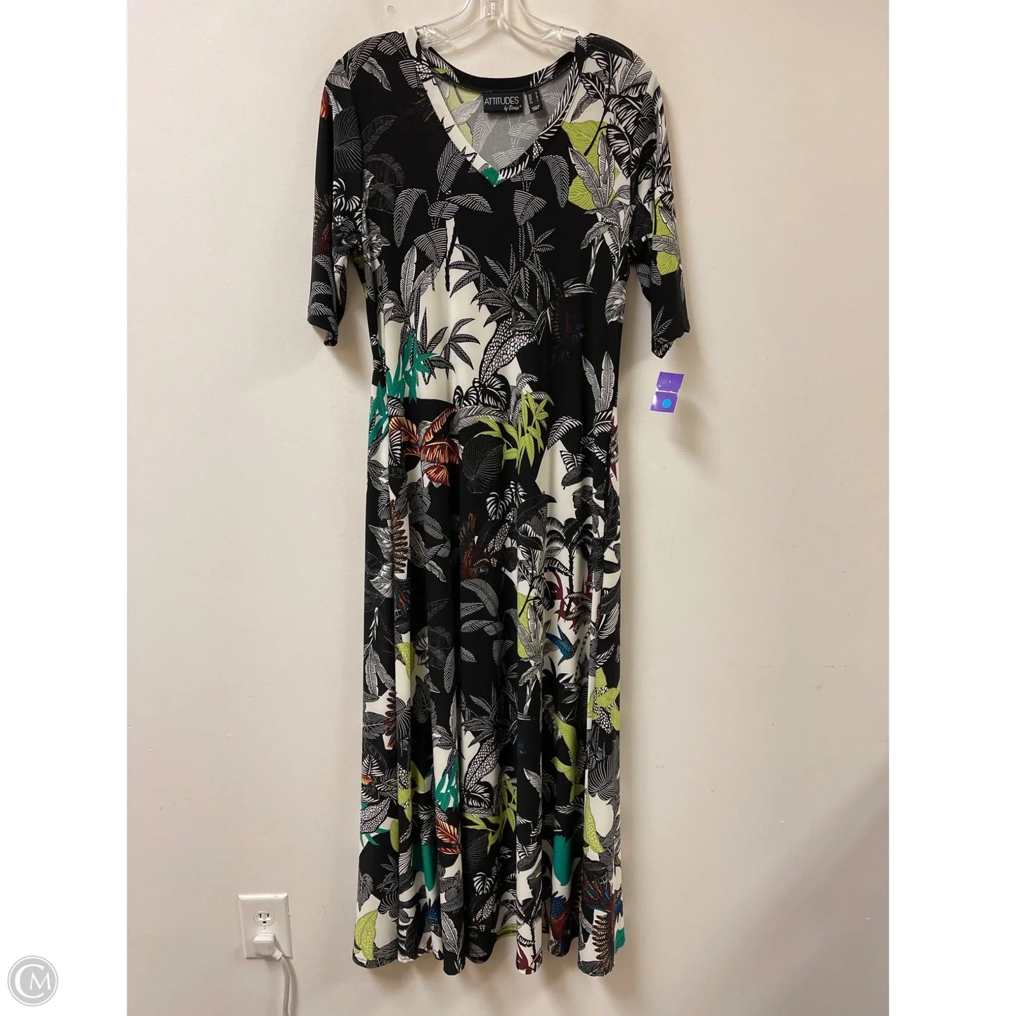 Dress Casual Maxi By Clothes Mentor In Floral Print, Size: M