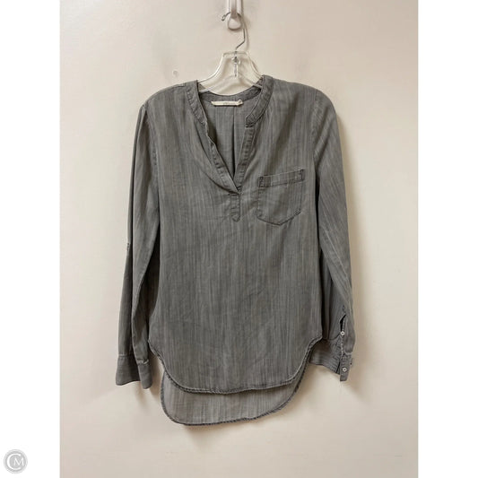 Top Long Sleeve By Ellison In Grey, Size: S