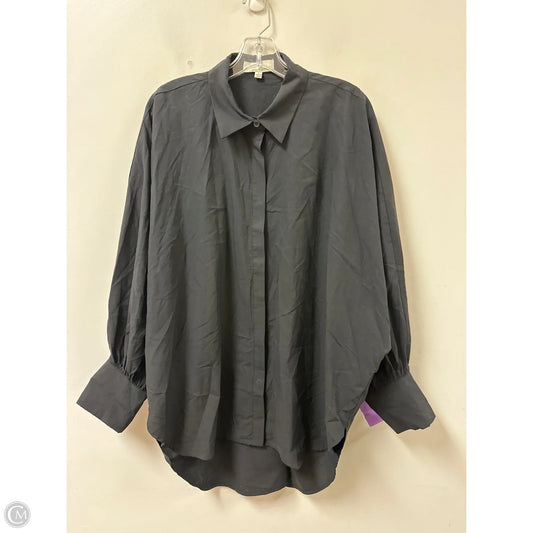 Tunic Long Sleeve By Pinch In Black, Size: L