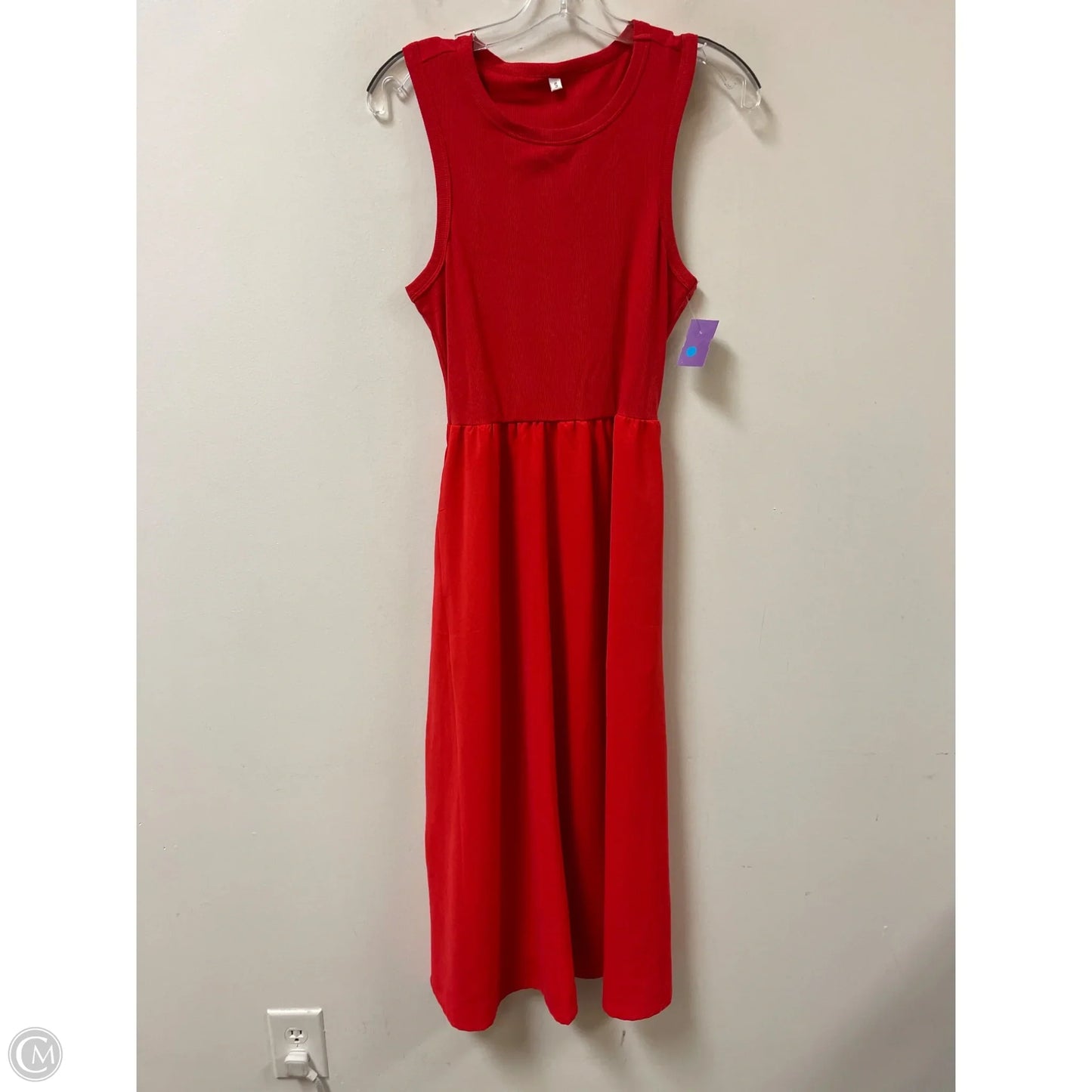 Dress Casual Maxi By Clothes Mentor In Red, Size: S