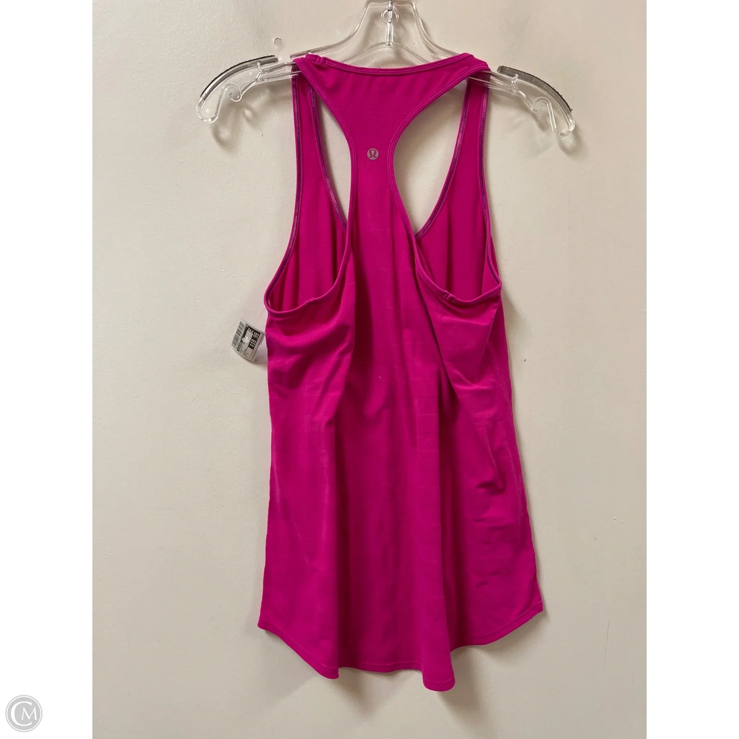 Athletic Tank Top By Lululemon In Pink, Size: L