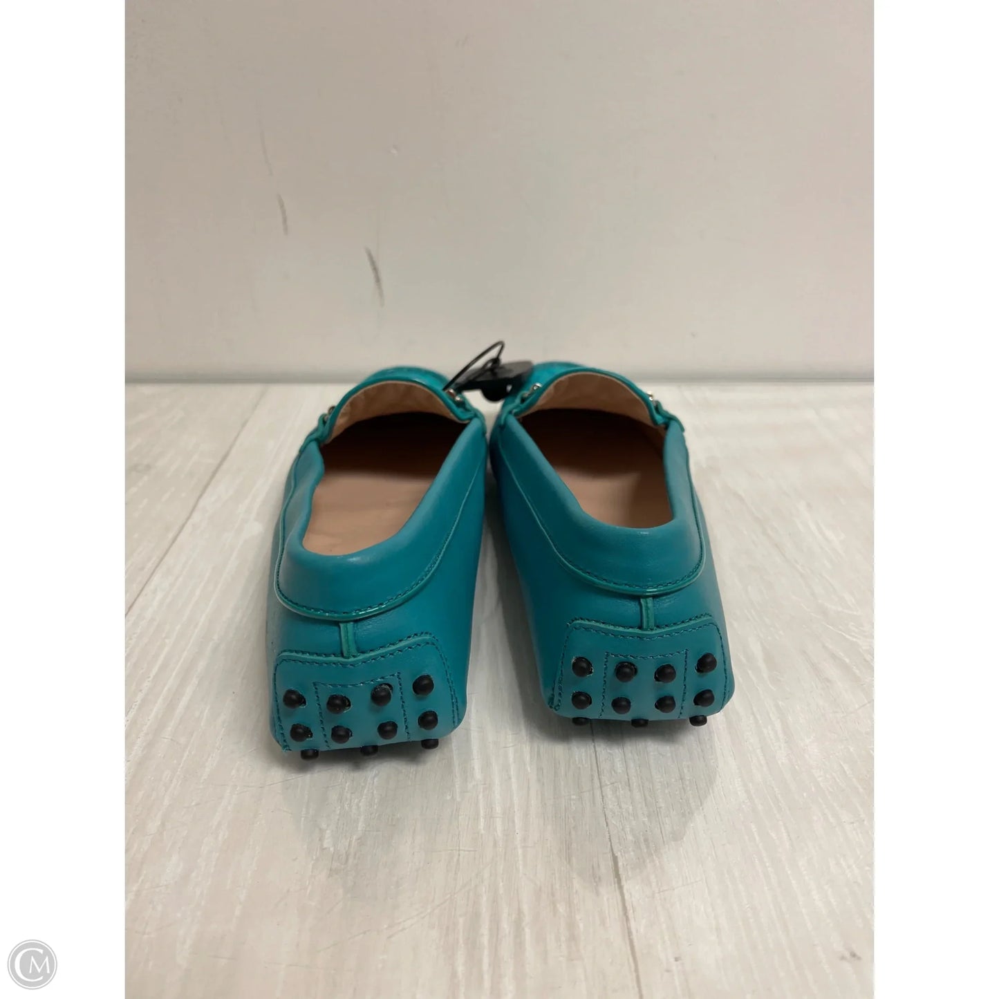 Shoes Luxury Designer By Tods In Blue, Size: 9