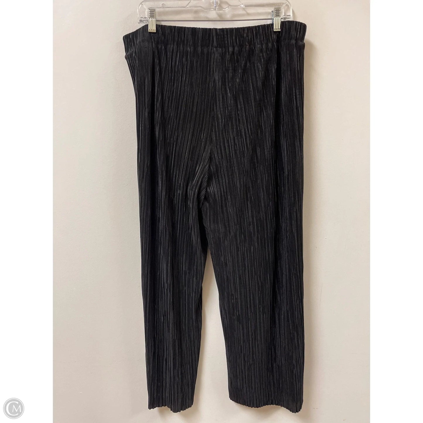 Pants Wide Leg By Anne Klein In Black, Size: 12