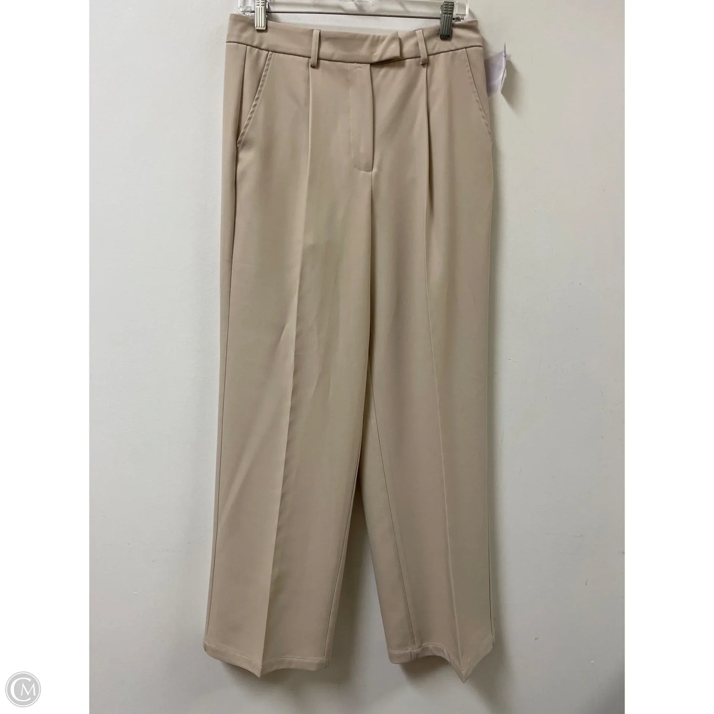 Pants Wide Leg By Clothes Mentor In Cream, Size: 8