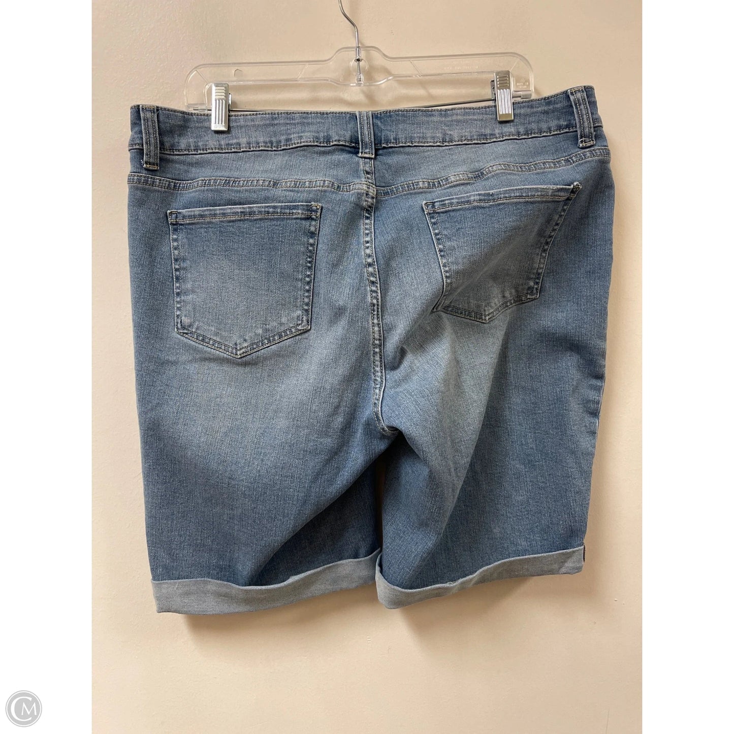 Shorts By Time And Tru In Blue Denim, Size: 18