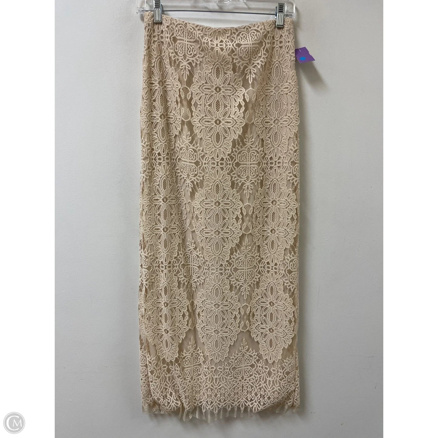 Skirt Maxi By Parker In Cream, Size: 2