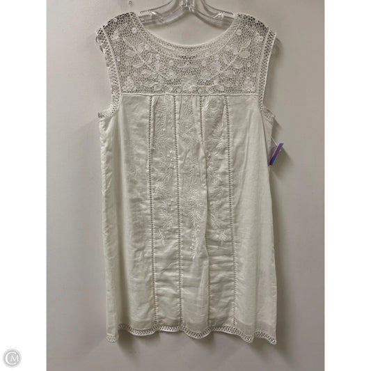 Tunic Sleeveless By Joie In White, Size: Xs