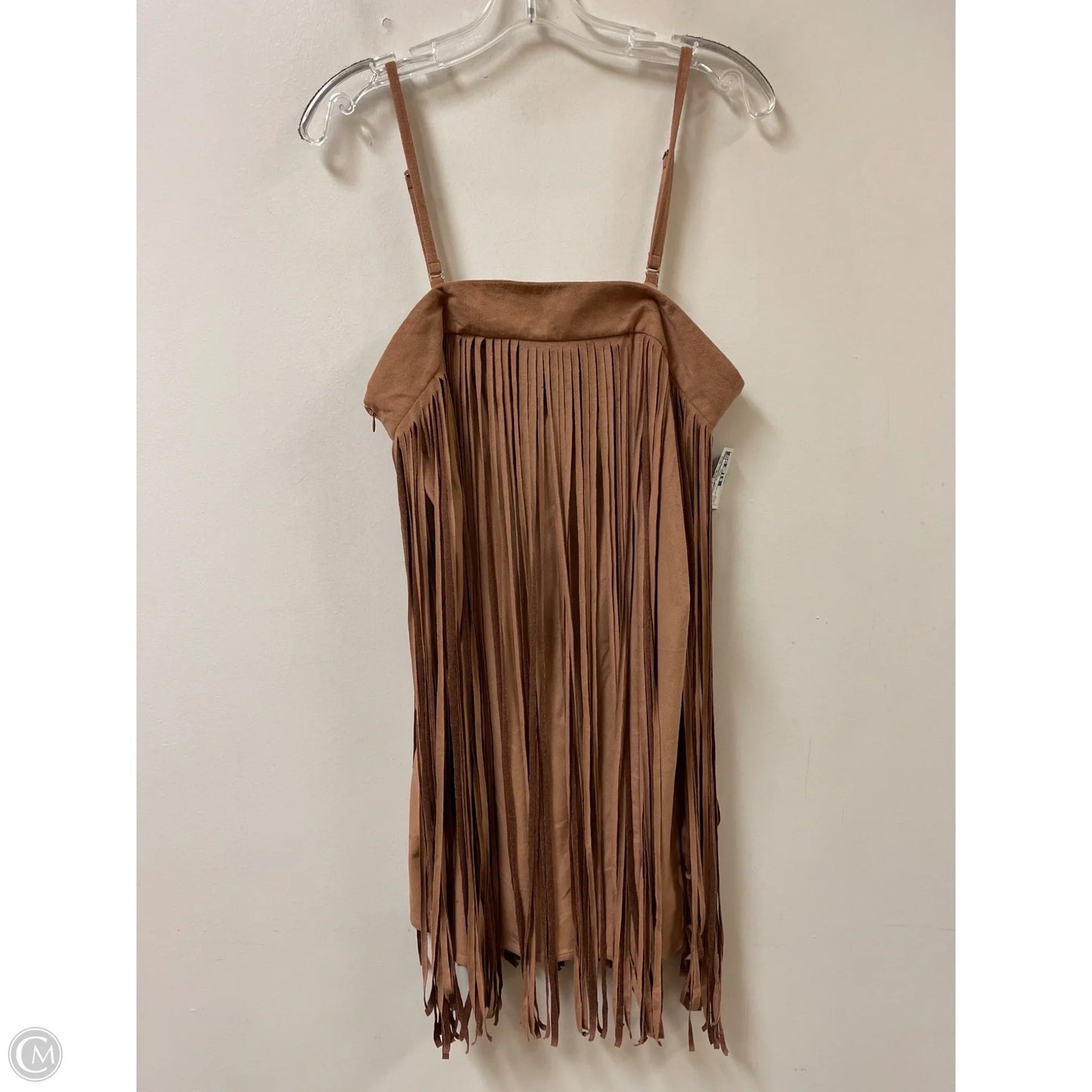 Dress Casual Short By Clothes Mentor In Brown, Size: M