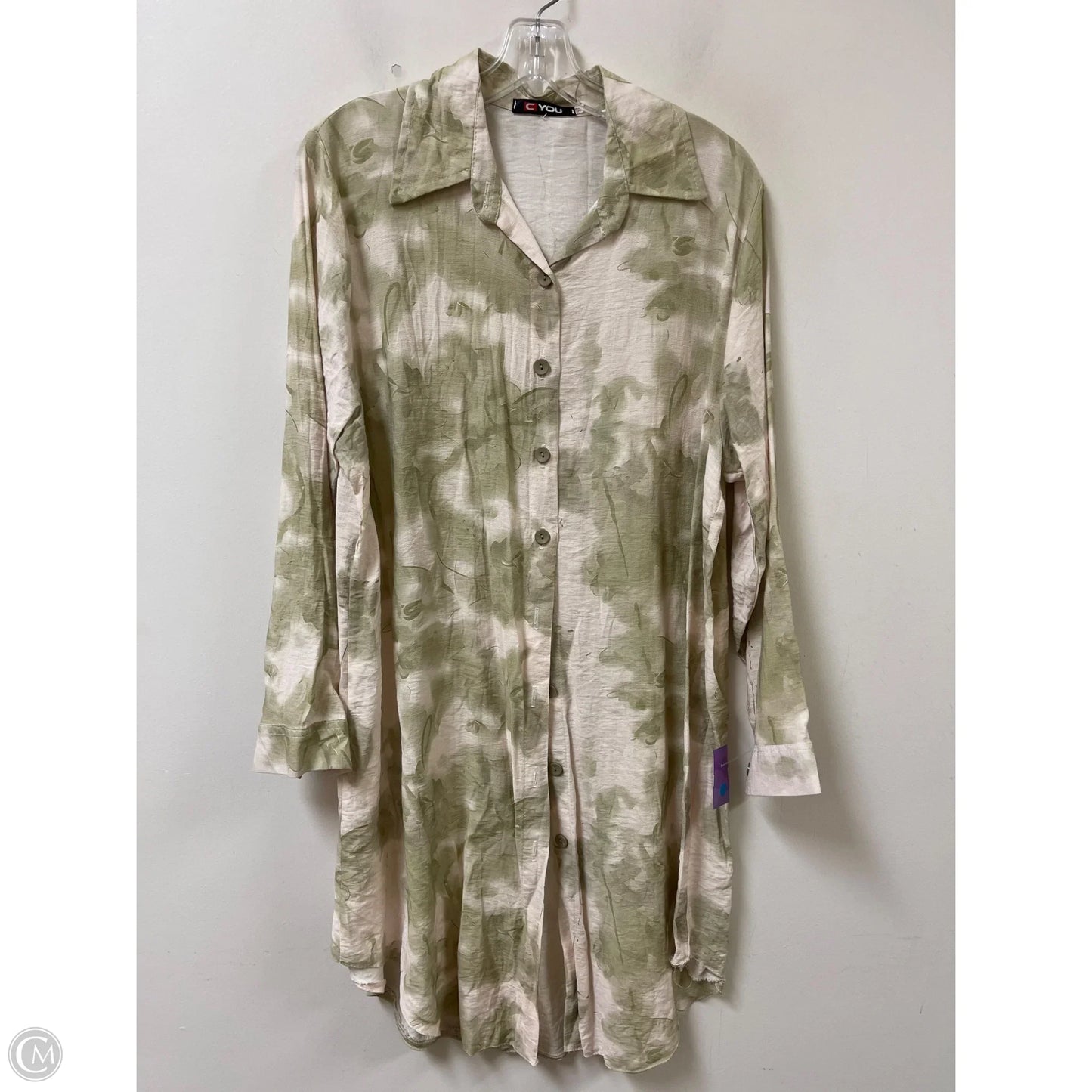 Dress Casual Short By Clothes Mentor In Green, Size: Xl