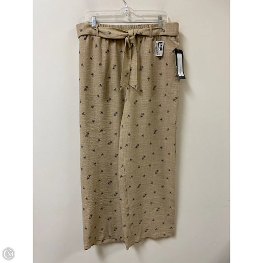 Pants Wide Leg By New York And Co In Black & Cream, Size: 12