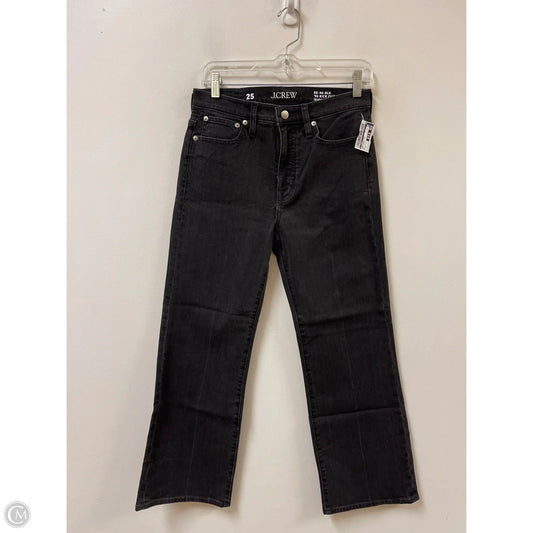 Jeans Boot Cut By J. Crew In Grey Denim, Size: 2