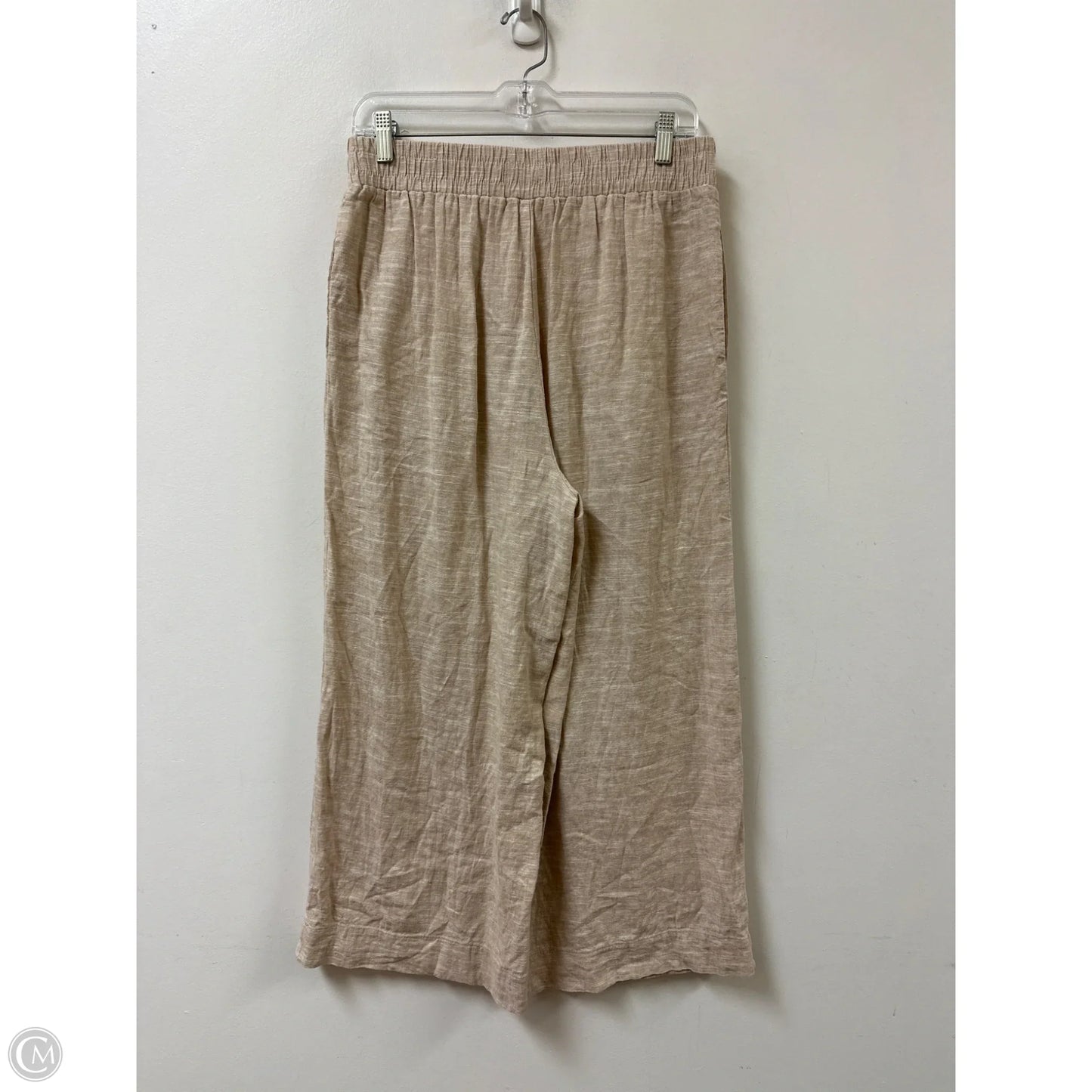 Pants Linen By Ella Moss In Cream, Size: 4