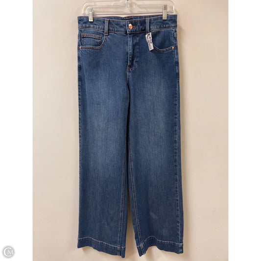 Jeans Wide Leg By Talbots In Blue Denim, Size: 2