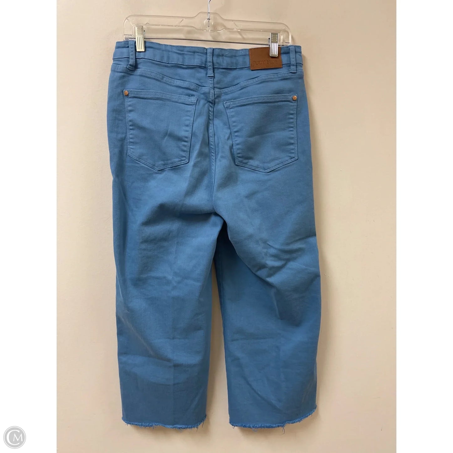 Jeans Wide Leg By Judy Blue In Blue, Size: 12