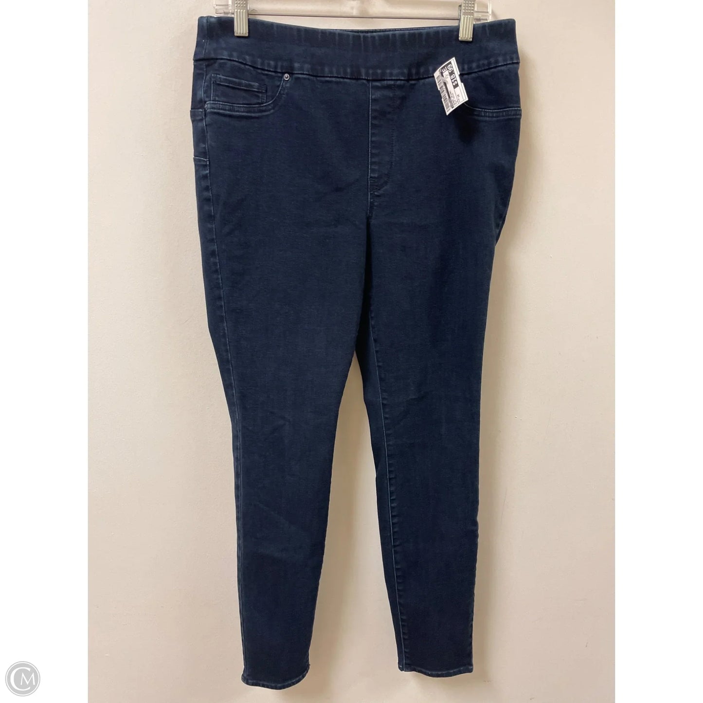 Jeans Skinny By Chicos In Blue Denim, Size: 10