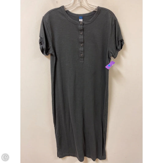 Dress Casual Midi By Old Navy In Grey, Size: M