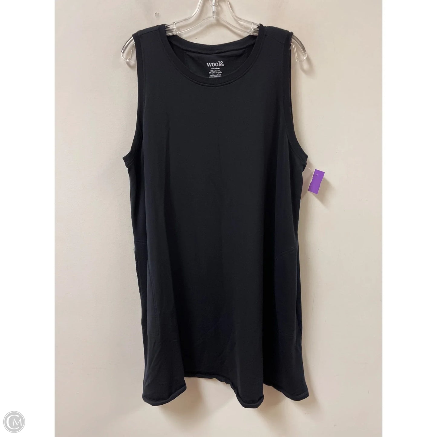 Dress Casual Short By Clothes Mentor In Black, Size: 2x