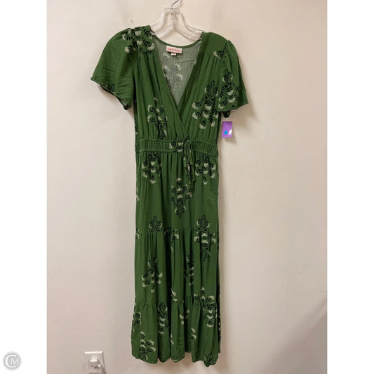 Dress Casual Maxi By Knox Rose In Green, Size: Xs