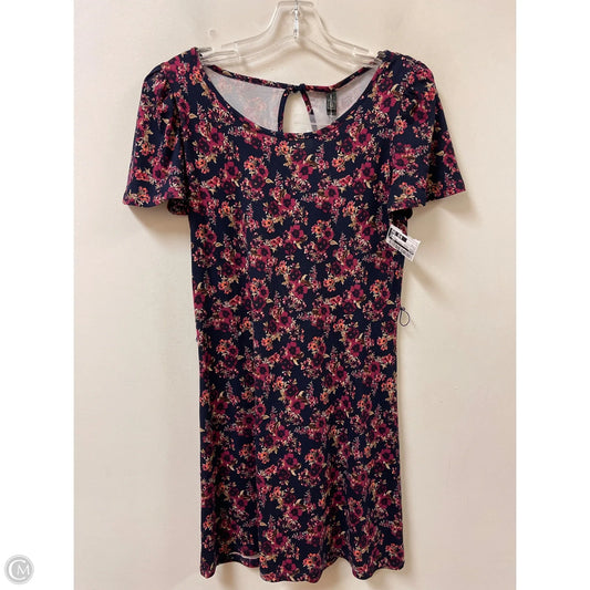 Dress Casual Short By Alya In Blue & Purple, Size: S