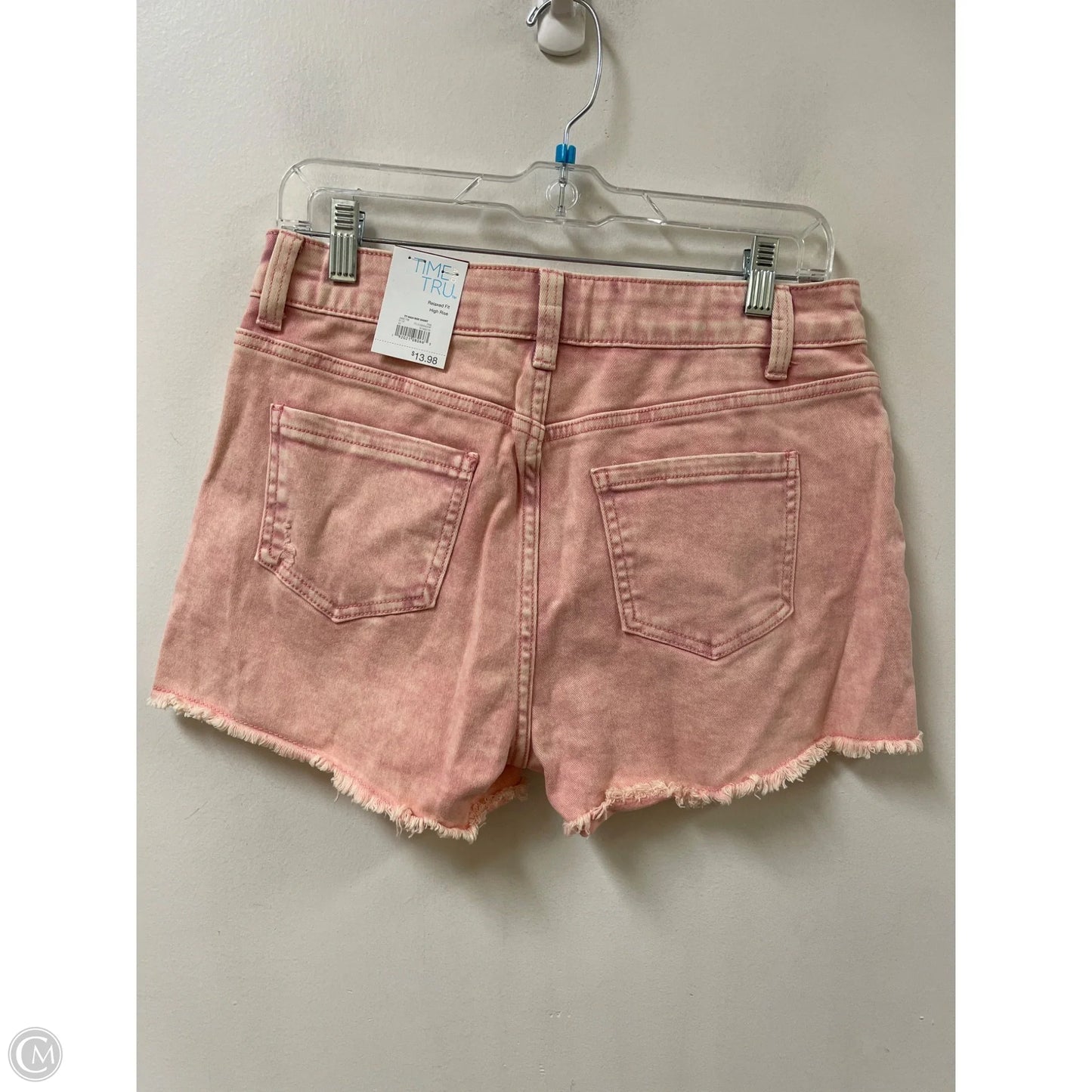 Shorts By Time And Tru In Pink Denim, Size: 6