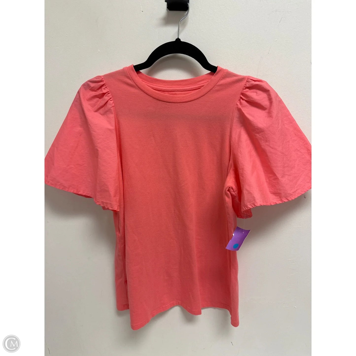Top Short Sleeve By A New Day In Pink, Size: S