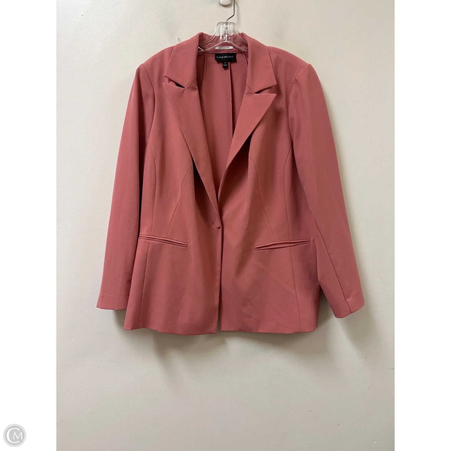 Blazer By Lane Bryant In Pink, Size: 3x