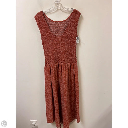 Dress Casual Maxi By Universal Thread In Brown, Size: M