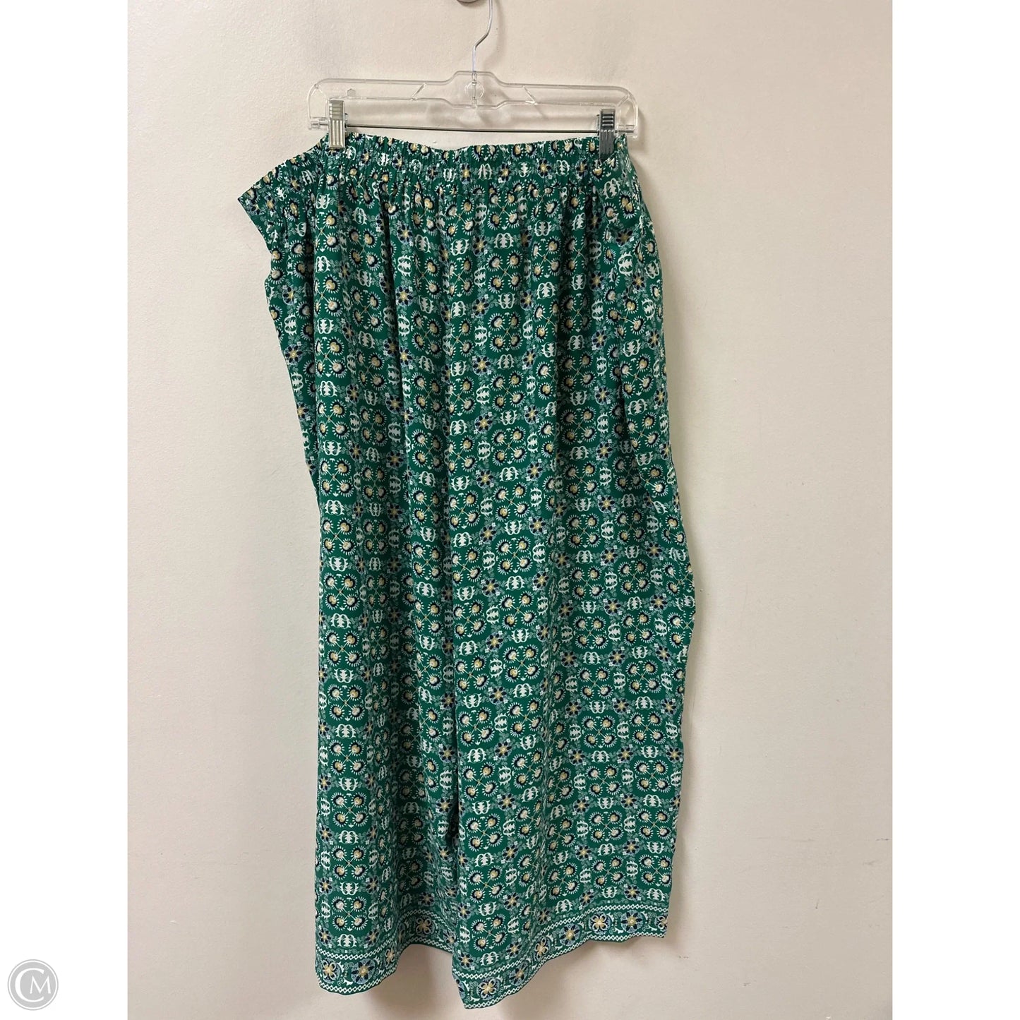 Pants Wide Leg By Max Studio In Green, Size: 22
