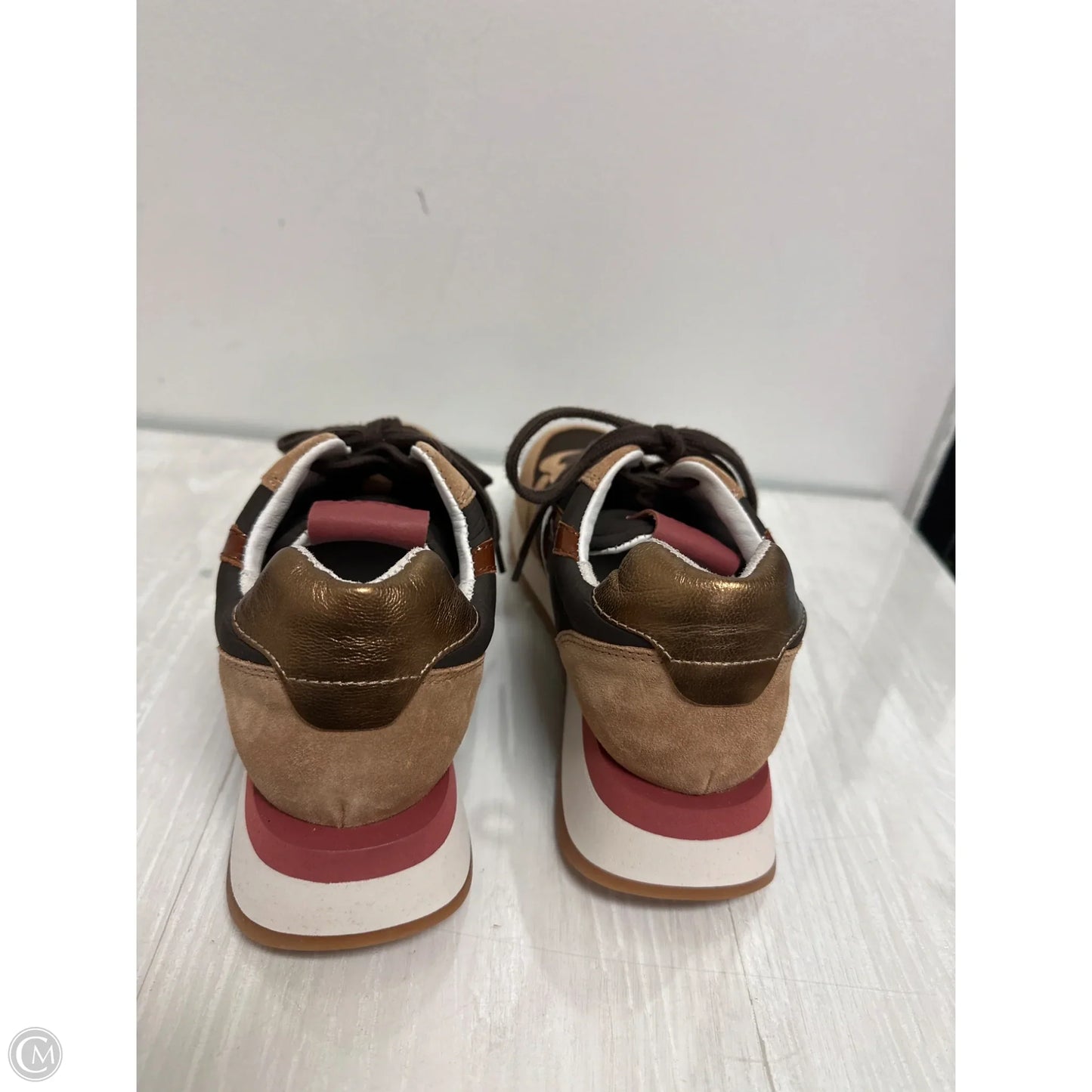 Shoes Sneakers By Sofft In Brown, Size: 7.5