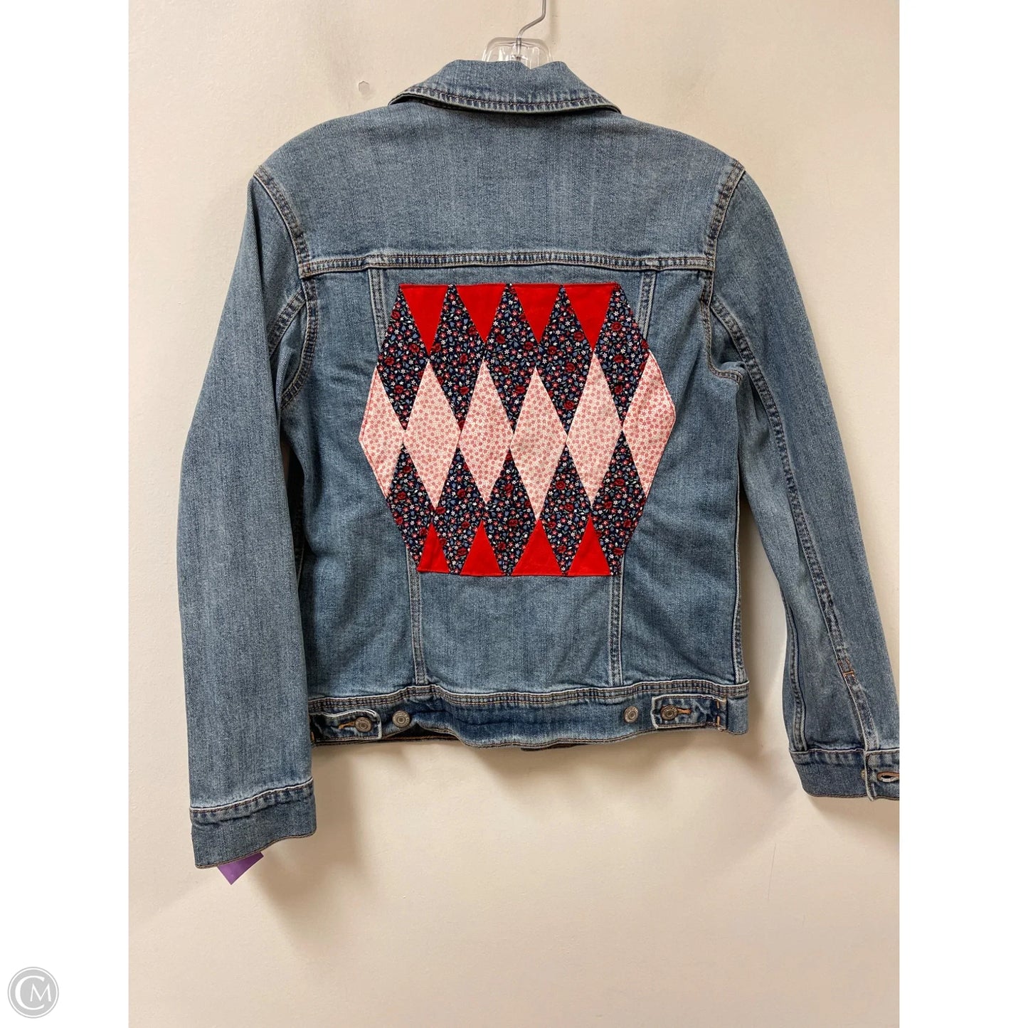 Jacket Denim By Old Navy In Blue Denim, Size: S