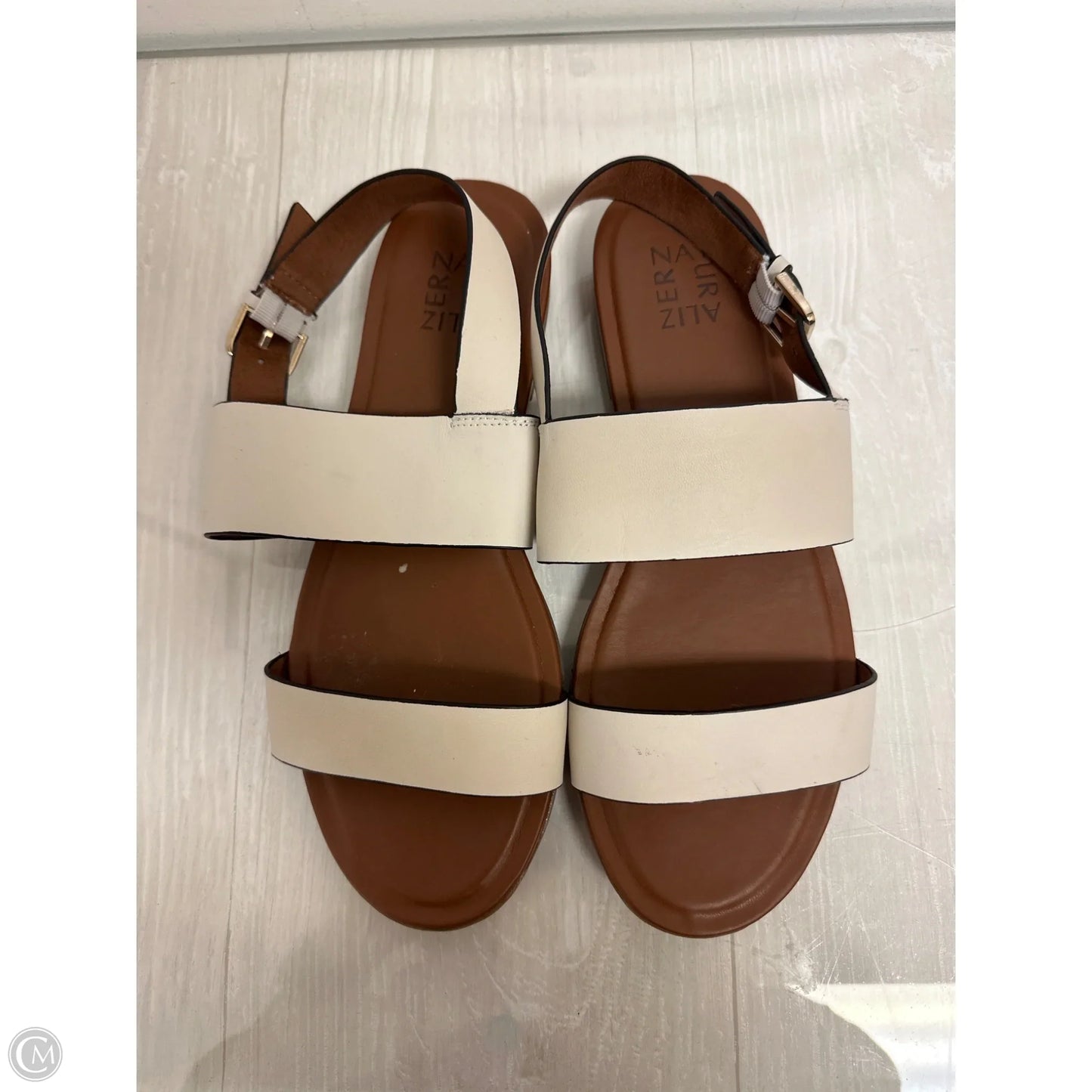 Sandals Flats By Naturalizer In Cream, Size: 9.5