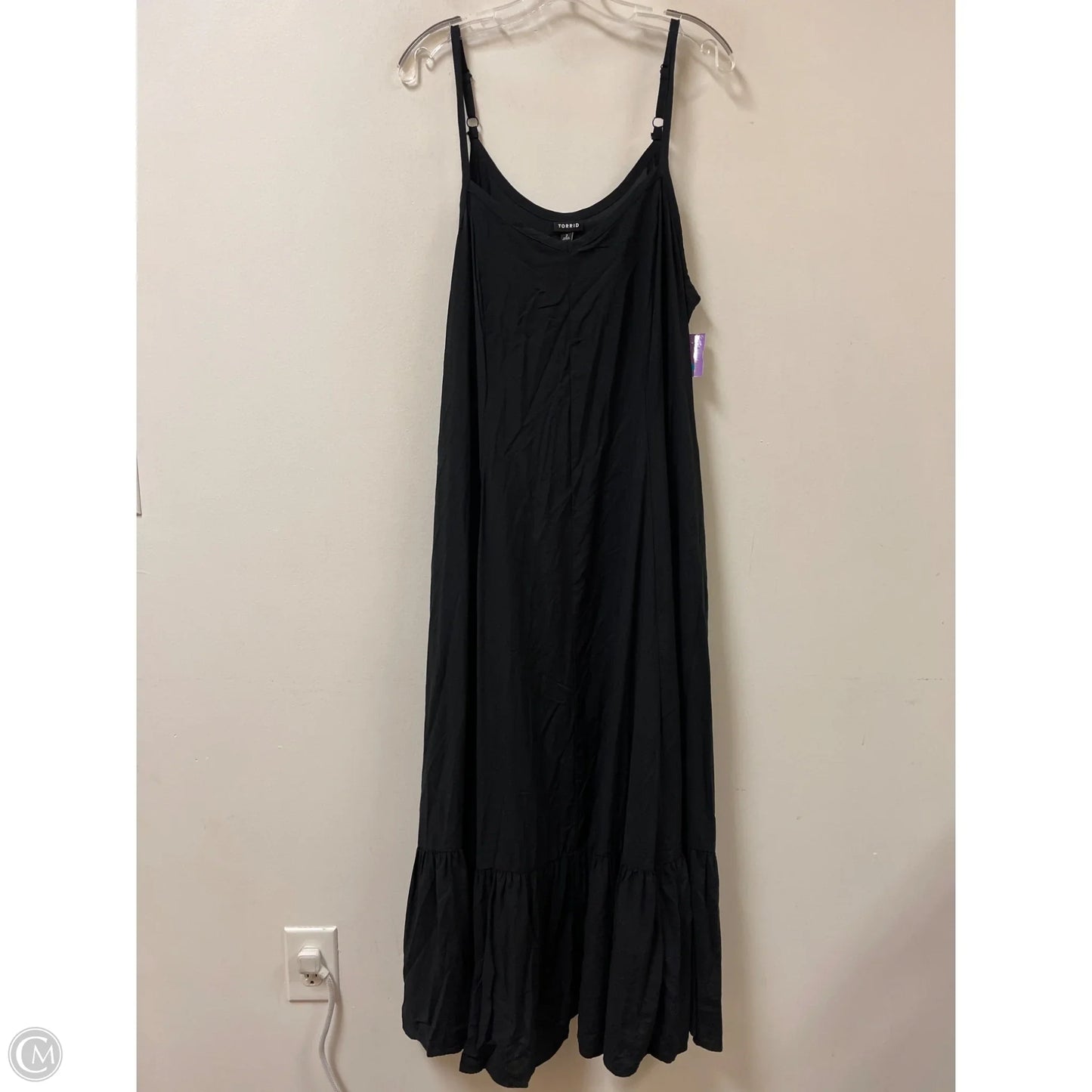 Dress Casual Maxi By Torrid In Black, Size: 2x