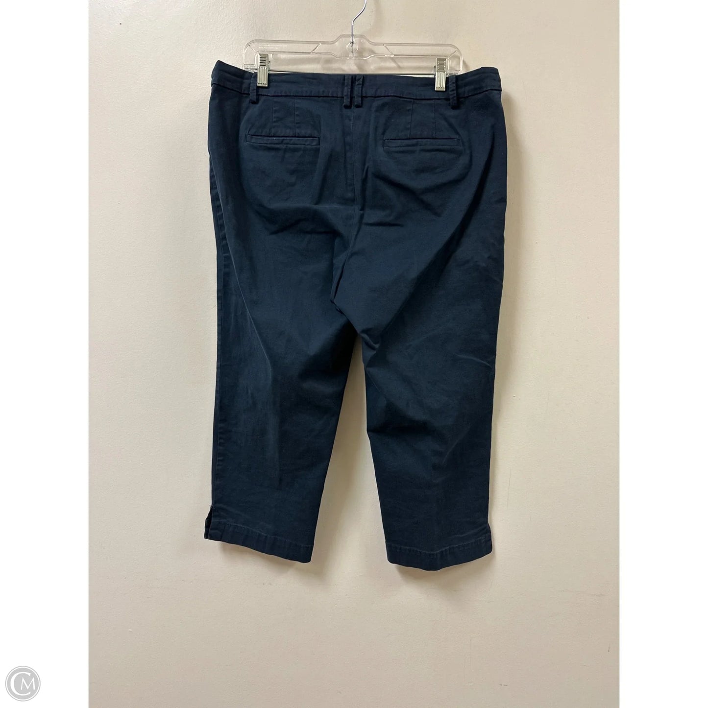 Pants Cropped By Talbots In Navy, Size: 14