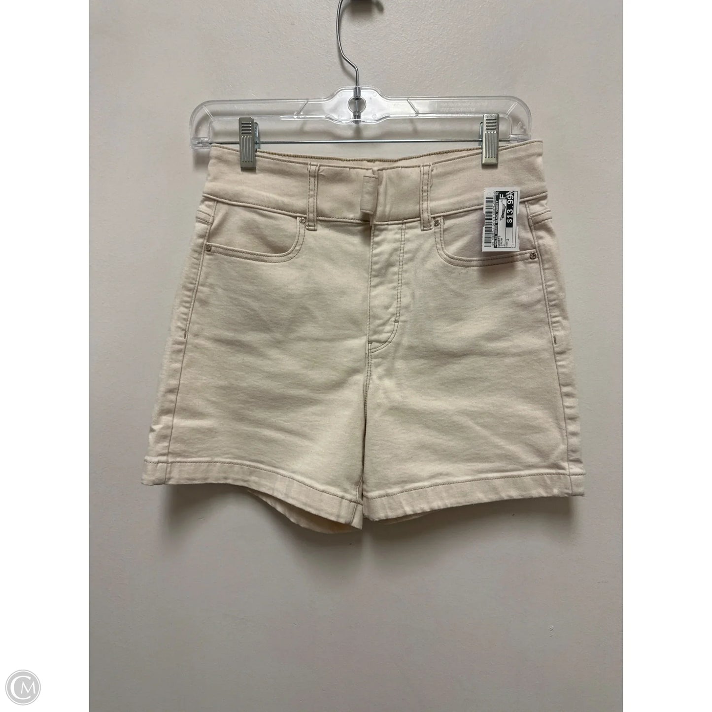 Shorts By White House Black Market In Cream, Size: 2