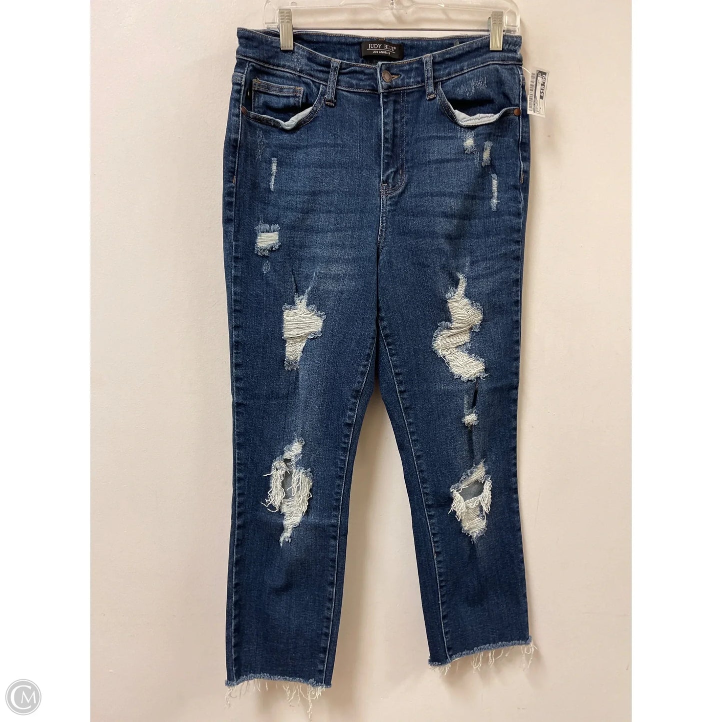 Jeans Skinny By Judy Blue In Blue Denim, Size: 8