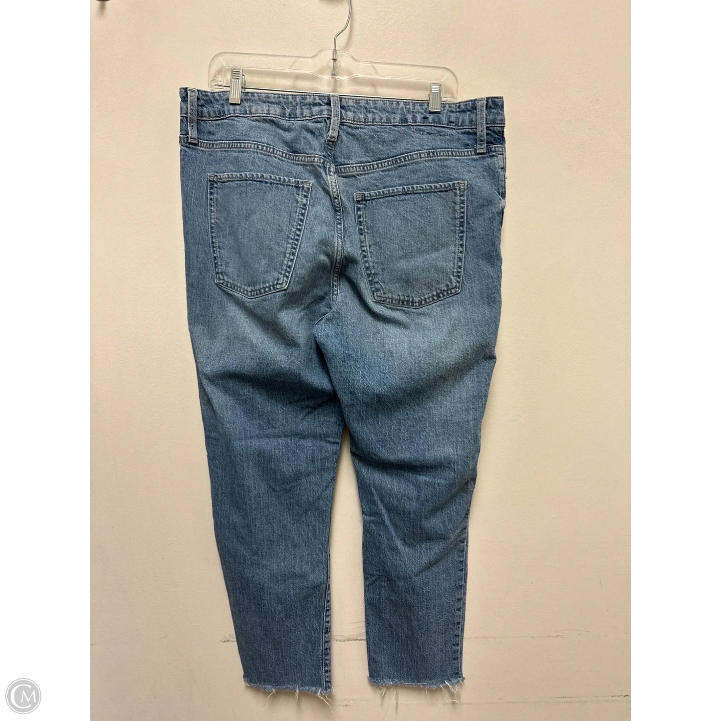Jeans Boyfriend By Gap In Blue Denim, Size: 14