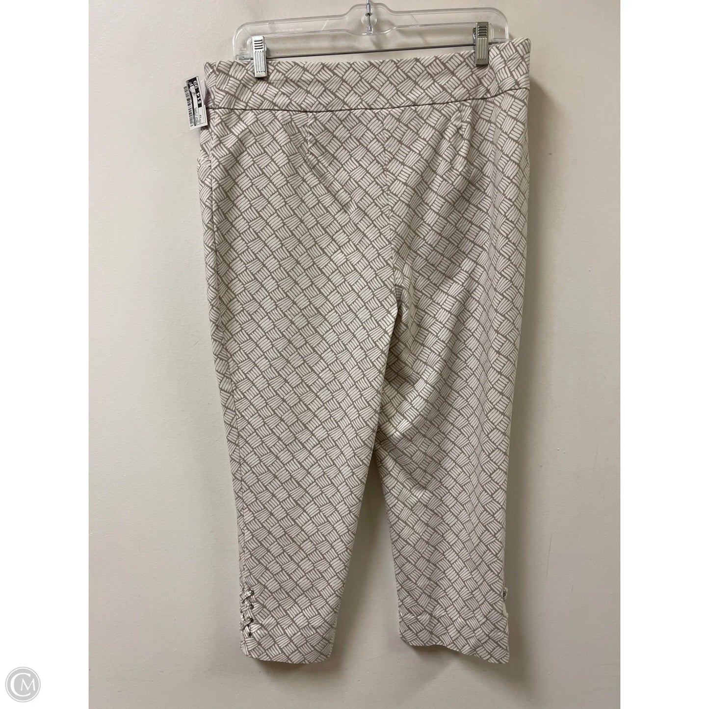 Pants Other By Chicos In Cream & White, Size: 12