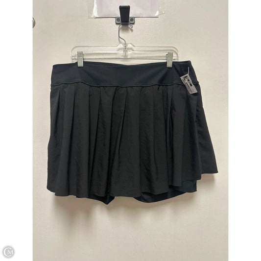 Athletic Skort By Old Navy In Black, Size: 1x