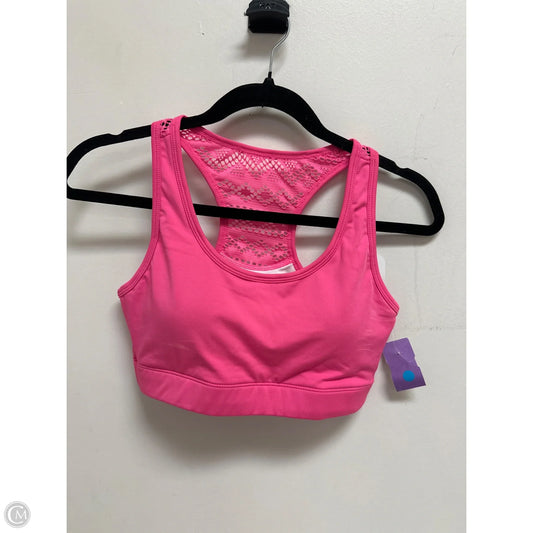 Athletic Bra By Zyia In Pink, Size: M