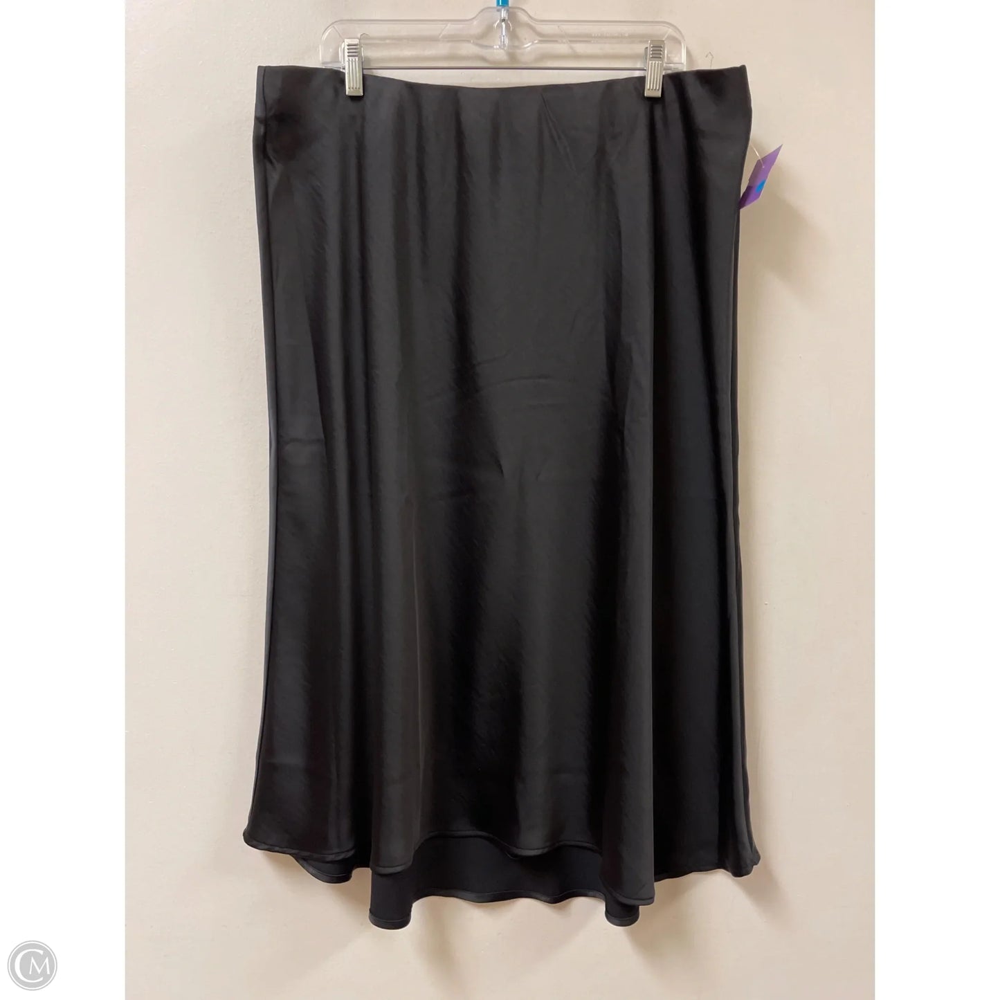 Skirt Midi By Lane Bryant In Black, Size: 18