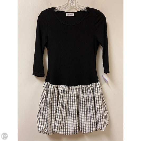 Dress Casual Short By Clothes Mentor In Black & White, Size: M