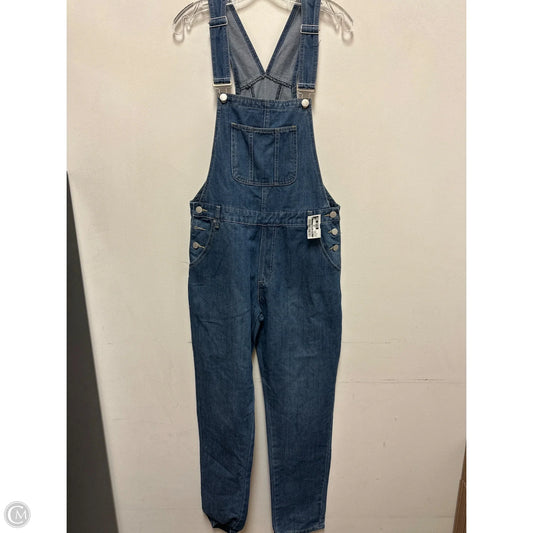 Overalls By Clothes Mentor In Blue Denim, Size: M