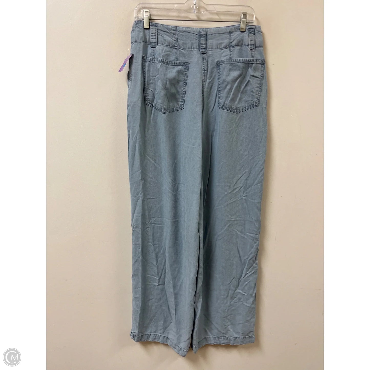 Pants Wide Leg By Dkny In Blue, Size: 8